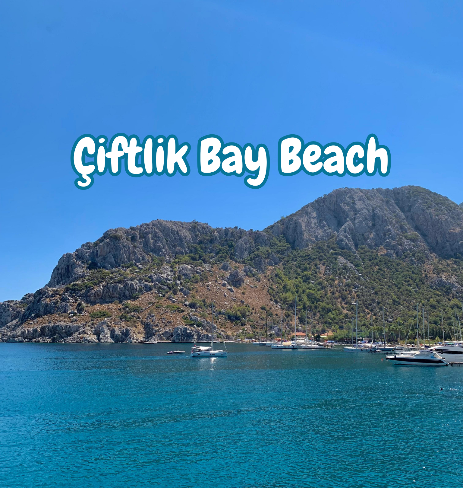 Çiftlik Bay Beach Marmaris Turkiye
