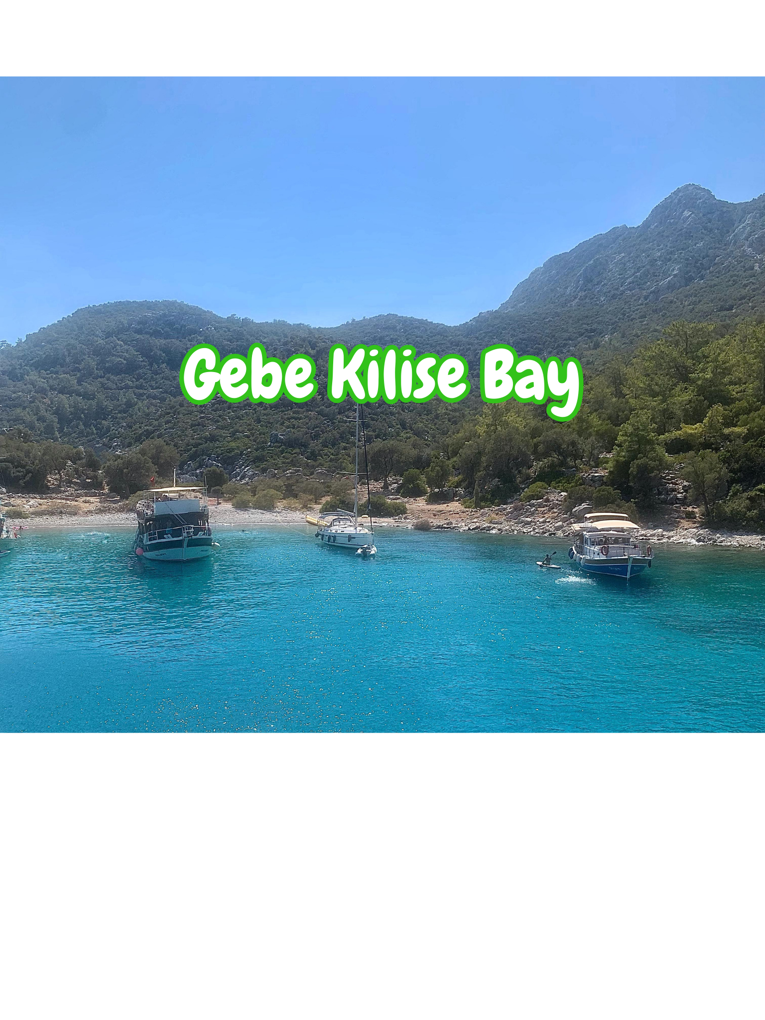 Gebe Kilise Bay Marmaris Muğla Turkiye